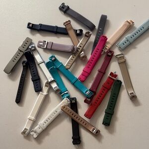 Miscellaneous watchbands all different colors